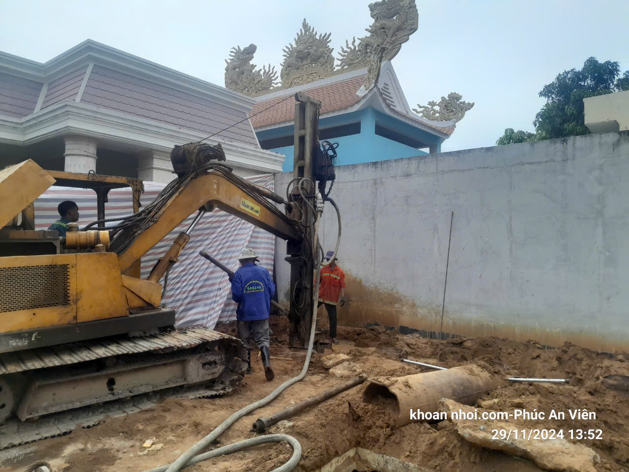 Cọc Khoan Nhồi D600
