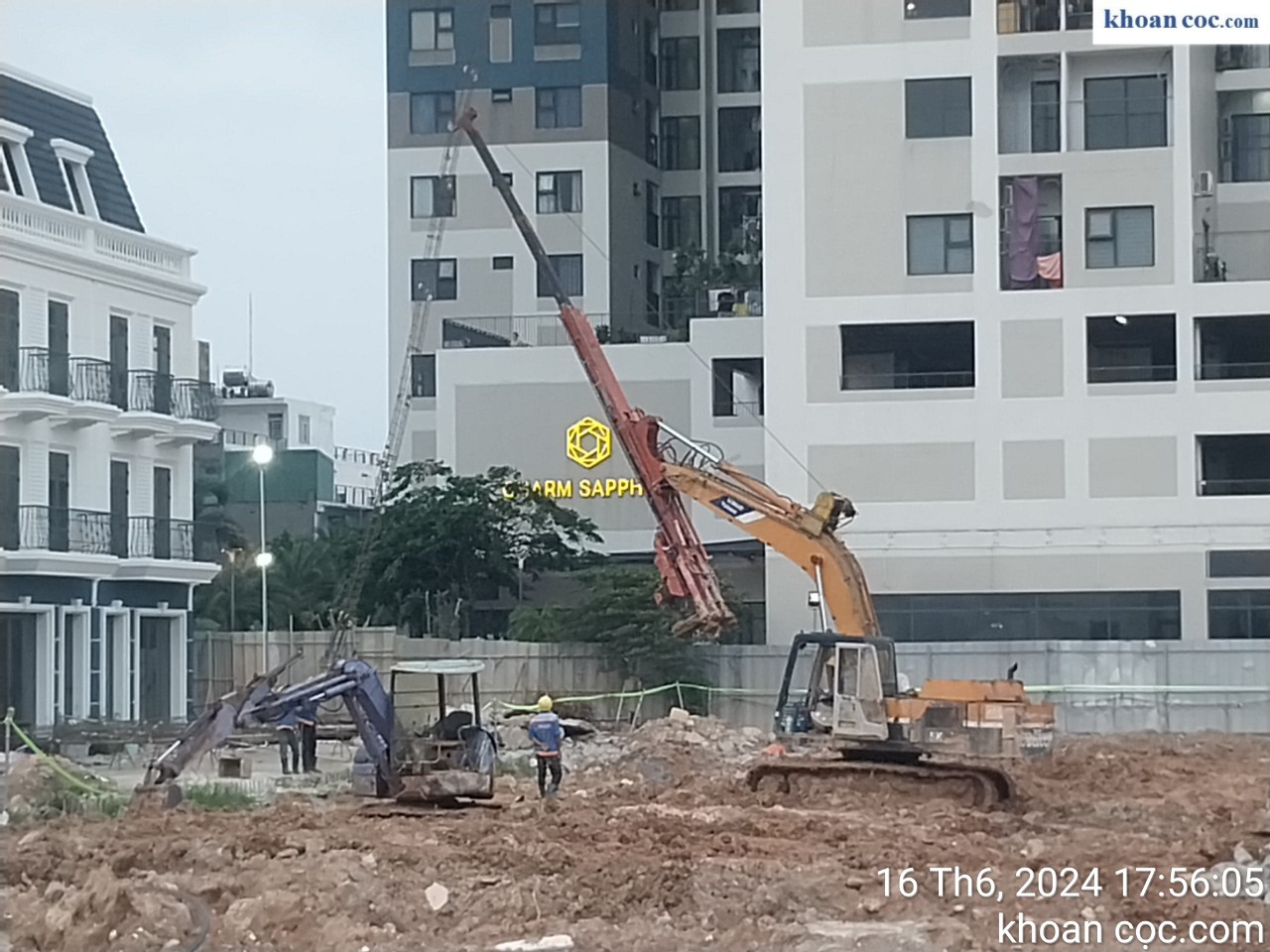Thi Công Cọc Nhồi D1000 Cho Công Trình Lớn